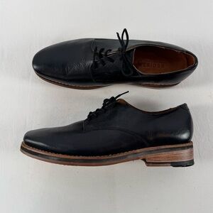 Bed/Stu Cobbler Series Leather Derby Shoe‎ in Black Size 9.5